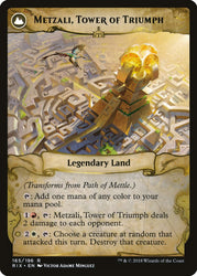 Path of Mettle // Metzali, Tower of Triumph [Rivals of Ixalan]