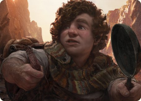 Image of Sam, Loyal Attendant Art Card [The Lord of the Rings: Tales of Middle-earth Art Series]