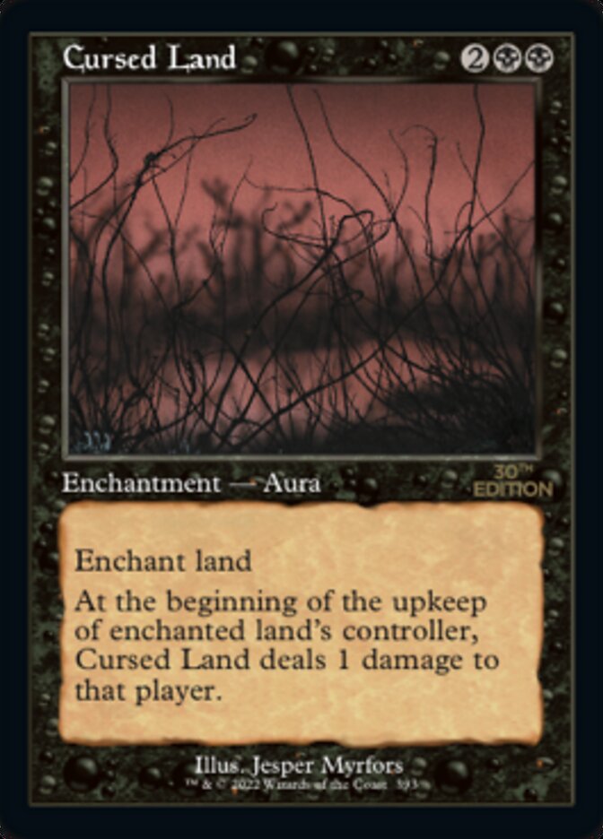 Image of Cursed Land (Retro) [30th Anniversary Edition]