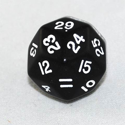Image of 30 Sided Dice - D30