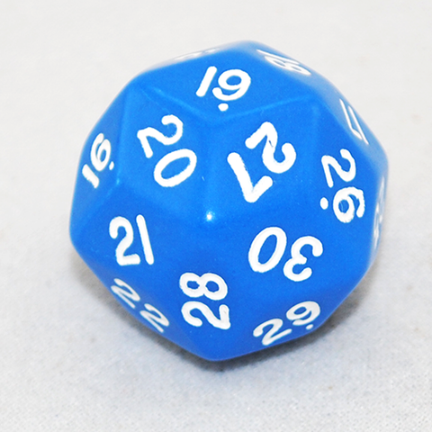 Image of 30 Sided Dice - D30