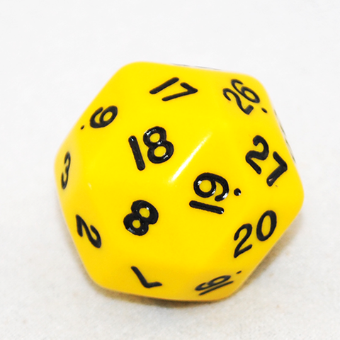Image of 30 Sided Dice - D30