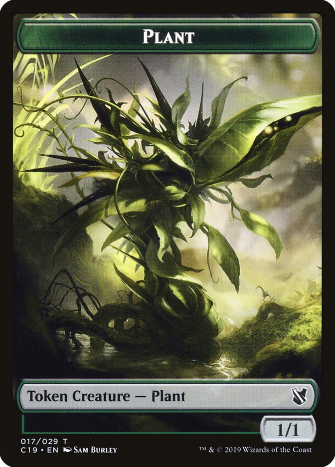 Image of Plant Token [Commander 2019 Tokens]