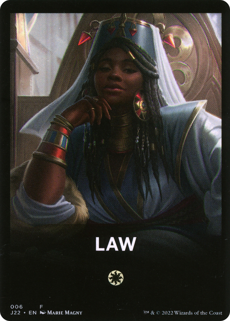 Image of Law Theme Card [Jumpstart 2022 Front Cards]