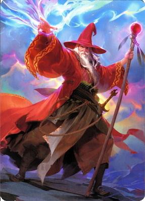 Image of Elminster Art Card (36) [Commander Legends: Battle for Baldur's Gate Art Series]