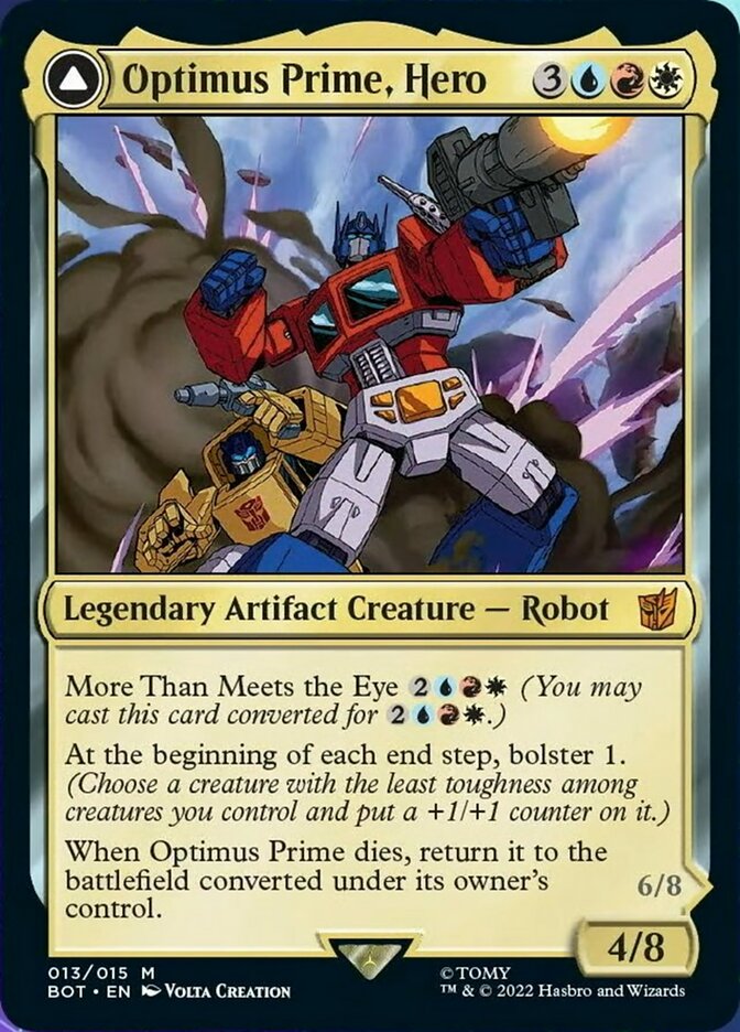 Image of Optimus Prime, Hero // Optimus Prime, Autobot Leader [Transformers]