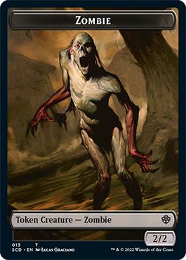 Image of Ogre // Zombie Double-Sided Token [Starter Commander Decks]
