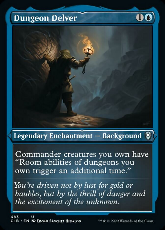 Image of Dungeon Delver (Foil Etched) [Commander Legends: Battle for Baldur's Gate]