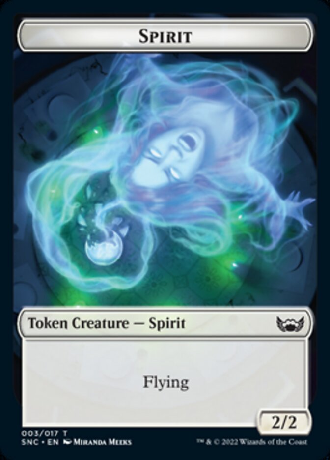 Image of Spirit Token [Streets of New Capenna Tokens]