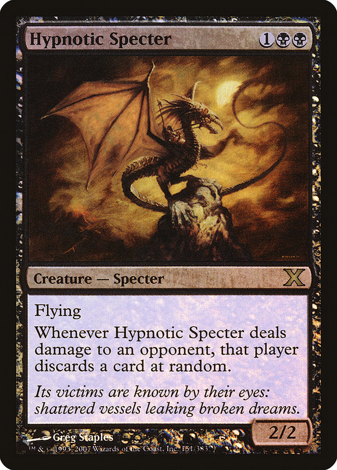 Image of Hypnotic Specter (Premium Foil) [Tenth Edition]