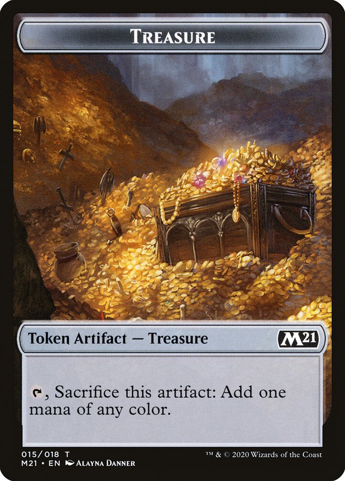 Image of Treasure Token [Core Set 2021 Tokens]