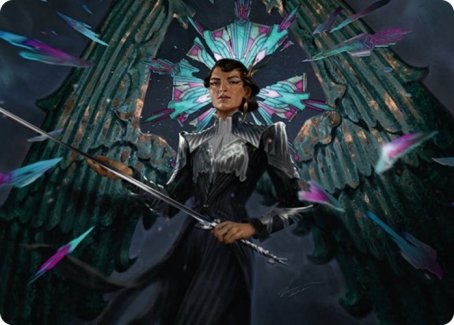 Image of Sanctuary Warden Art Card [Streets of New Capenna Art Series]
