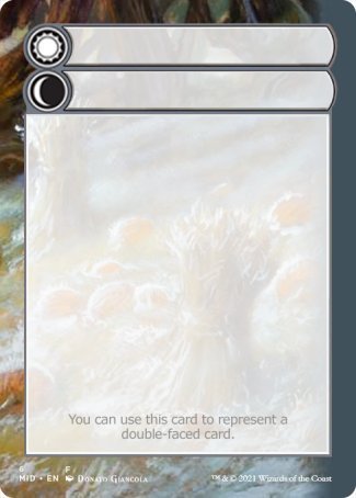 Image of Helper Card (6/9) [Innistrad: Midnight Hunt Tokens]