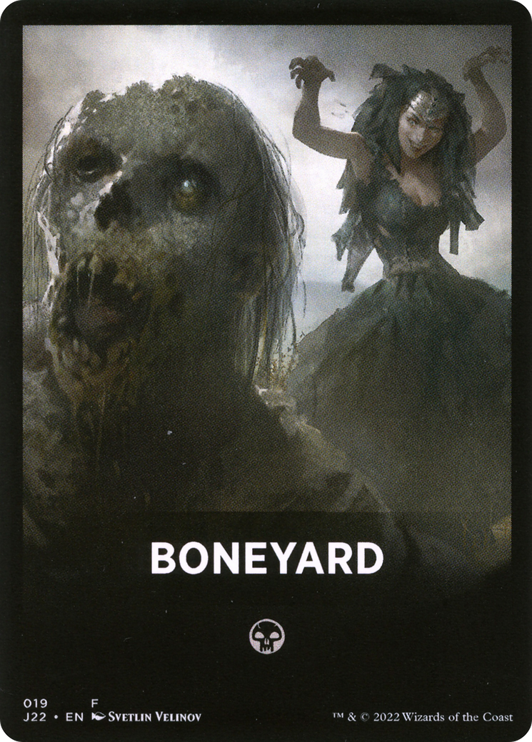 Image of Boneyard Theme Card [Jumpstart 2022 Front Cards]