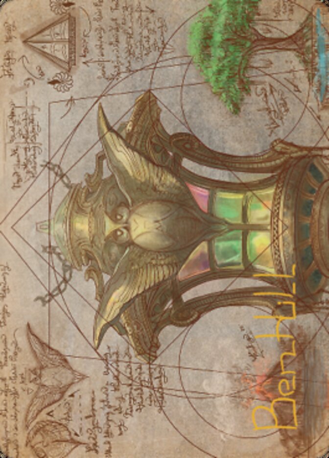 Image of Chromatic Lantern Art Card (Gold-Stamped Signature) [The Brothers' War Art Series]