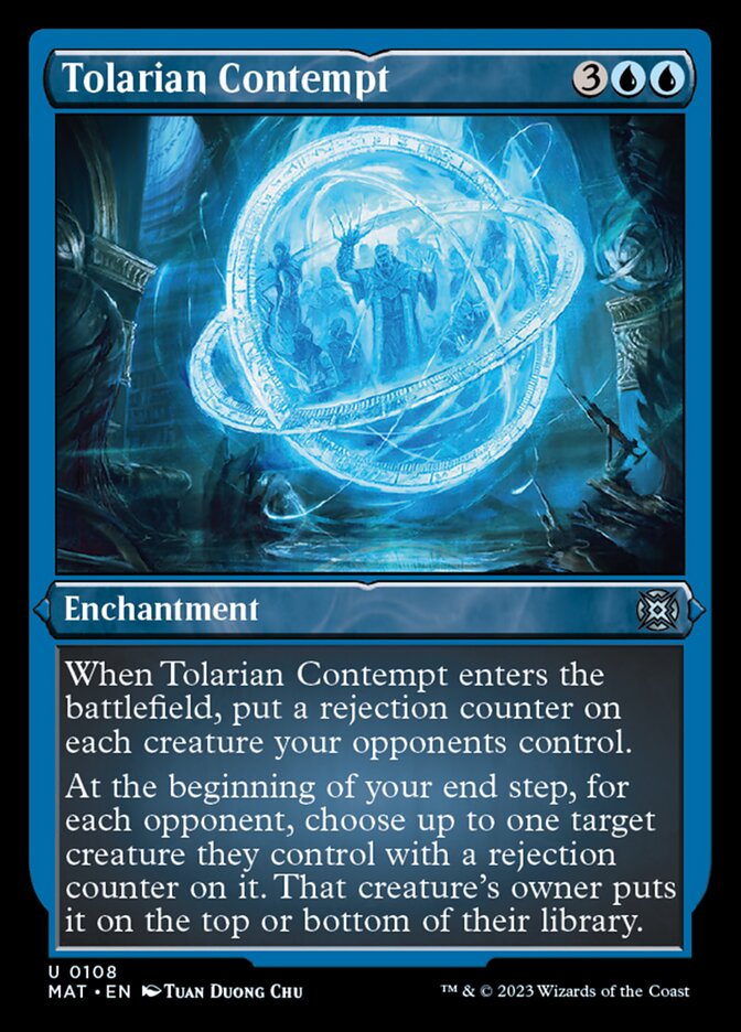 Image of Tolarian Contempt (Foil Etched) [March of the Machine: The Aftermath]