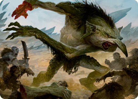 Image of Troll Art Card [Dungeons & Dragons: Adventures in the Forgotten Realms Art Series]