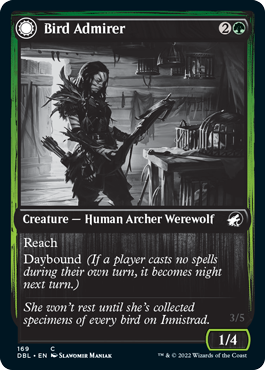 Image of Bird Admirer // Wing Shredder [Innistrad: Double Feature]