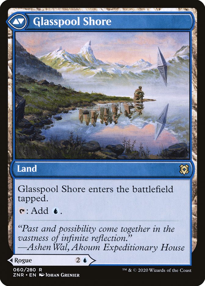 Image of Glasspool Mimic // Glasspool Shore [Zendikar Rising]