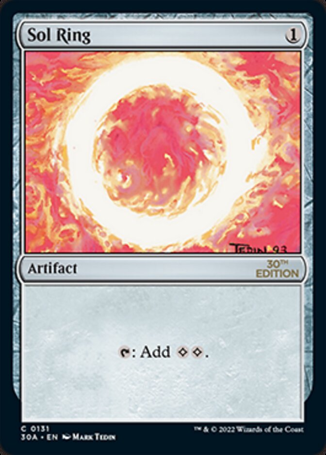 Image of Sol Ring (131) [30th Anniversary Edition]