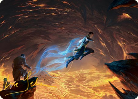 Image of Fly Art Card (Gold-Stamped Signature) [Dungeons & Dragons: Adventures in the Forgotten Realms Art Series]