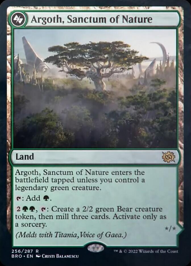 Image of Argoth, Sanctum of Nature [The Brothers' War]