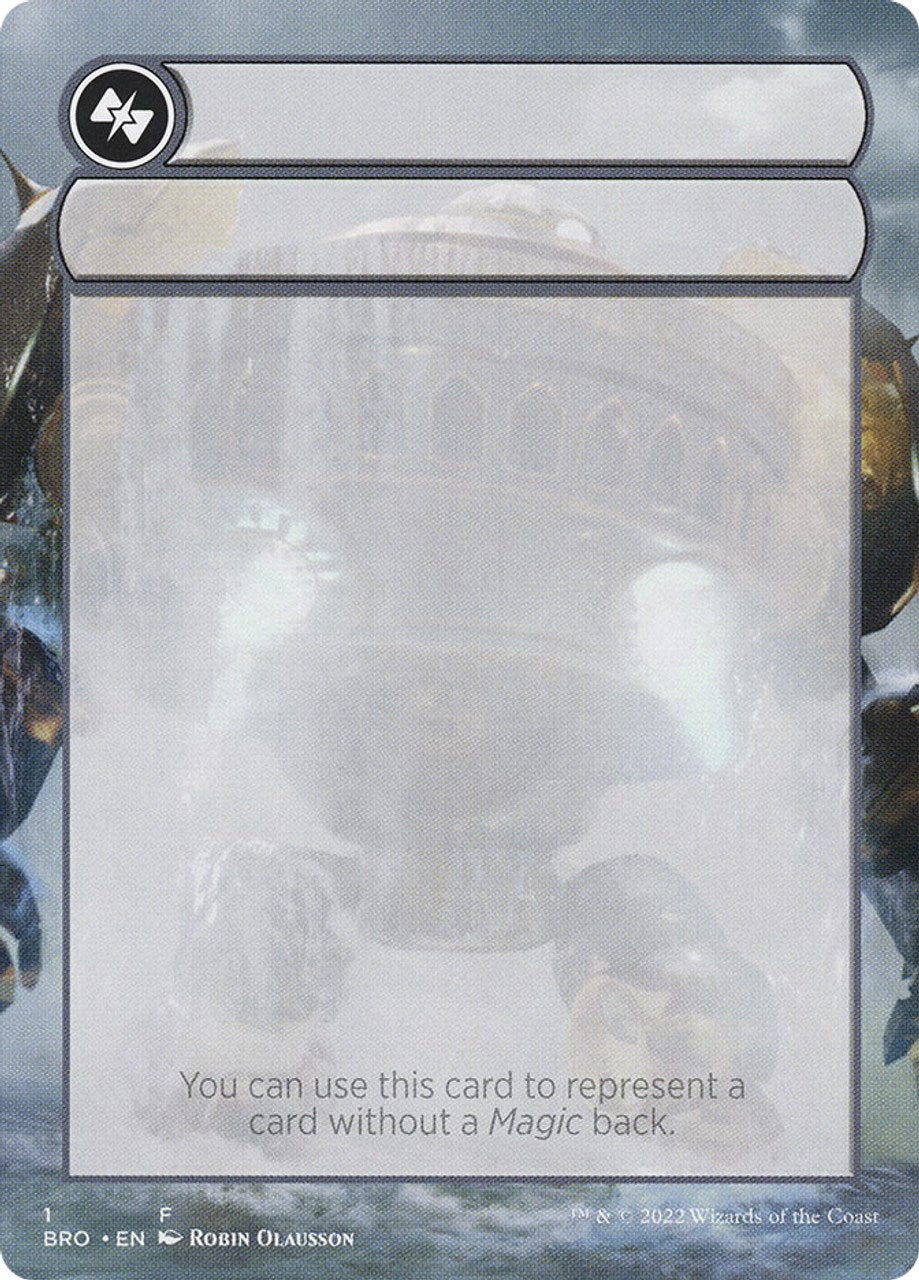 Image of Helper Card [The Brothers' War Tokens]