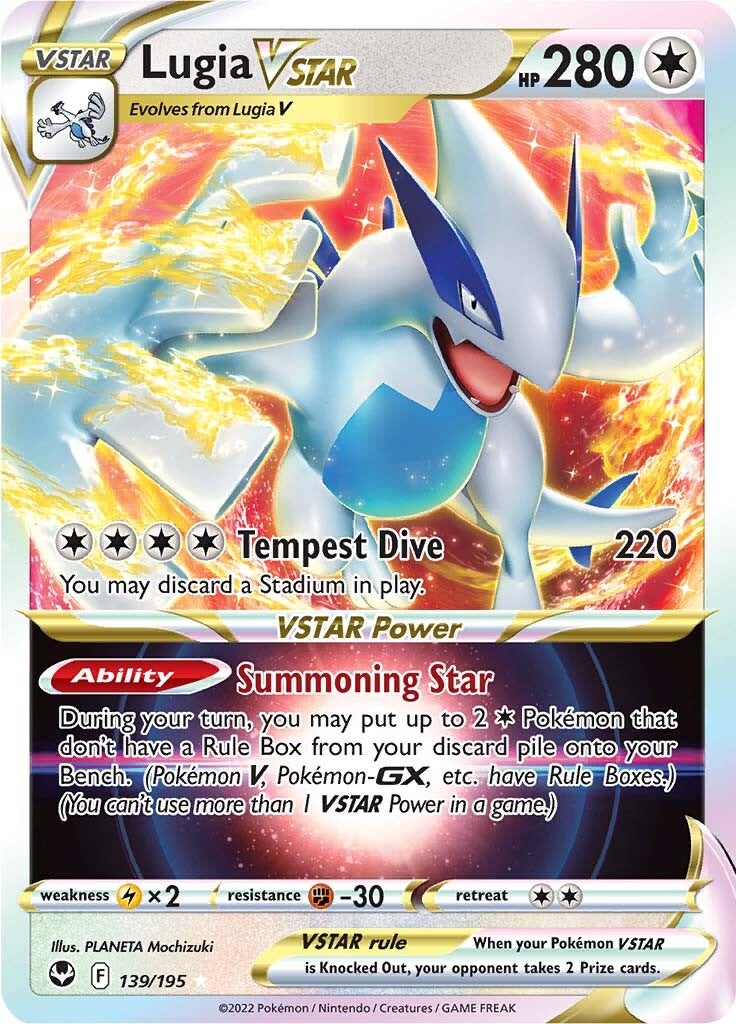 Image of Lugia VSTAR (139/195) [Sword & Shield: Silver Tempest]