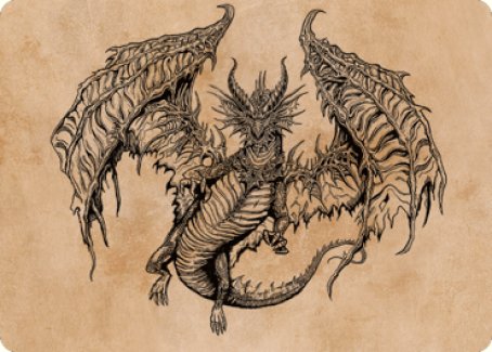 Image of Ganax, Astral Hunter Art Card [Commander Legends: Battle for Baldur's Gate Art Series]