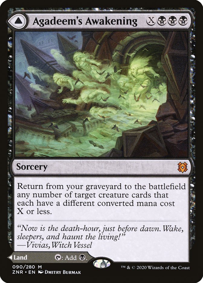 Image of Agadeem's Awakening // Agadeem, the Undercrypt [Zendikar Rising]
