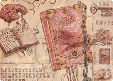 Image of Mazemind Tome Art Card [The Brothers' War Art Series]
