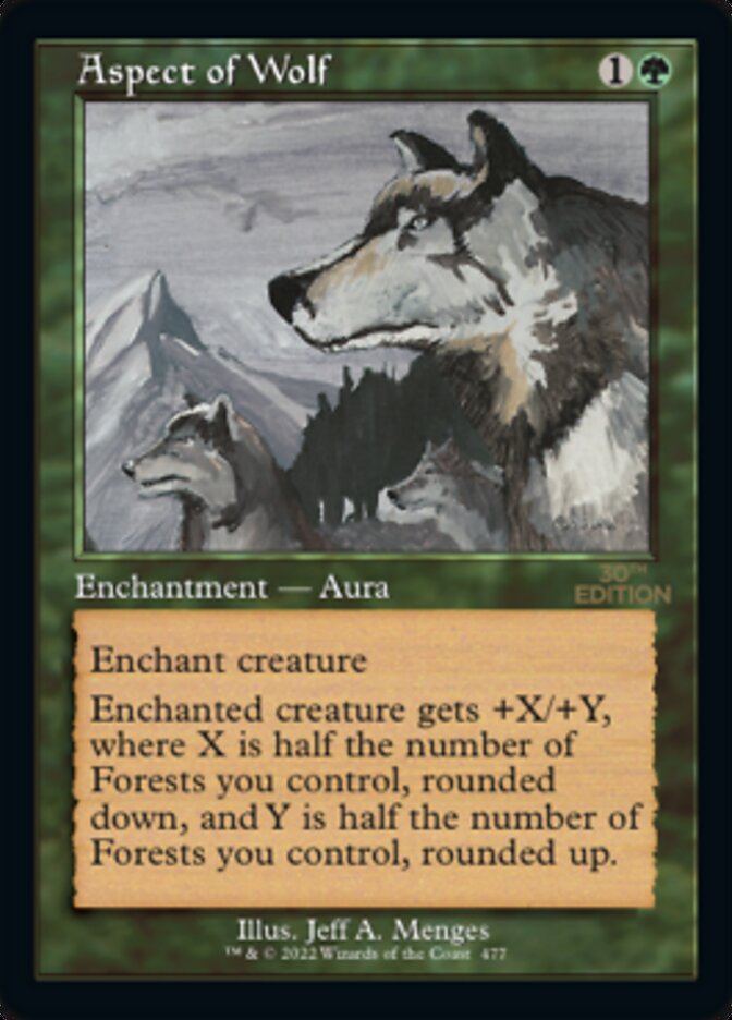 Image of Aspect of Wolf (Retro) [30th Anniversary Edition]
