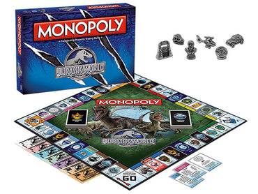 Monopoly Board Game: Jurassic Park Edition