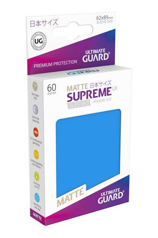Light Blue (Japanese) MATTE SUPREME [60 ct] - Ultimate Guard