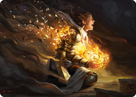 Image of Vanish into Eternity Art Card [Phyrexia: All Will Be One Art Series]