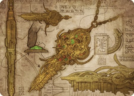Image of Key to the City Art Card [The Brothers' War Art Series]