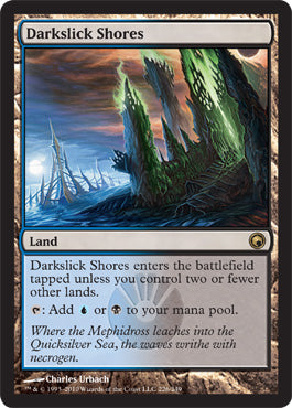 Image of Darkslick Shores (Scars of Mirrodin FOIL)