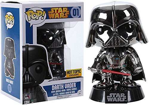 Darth Vader (Chrome) (Hot Topic Exclusive)
