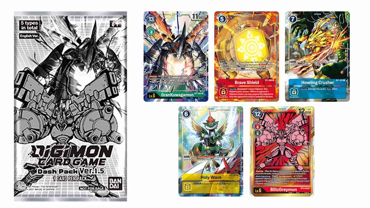 Image of Digimon Card Game Dash Pack Ver.1.5