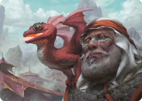 Image of Dragon Whelp Art Card [Dominaria United Art Series]