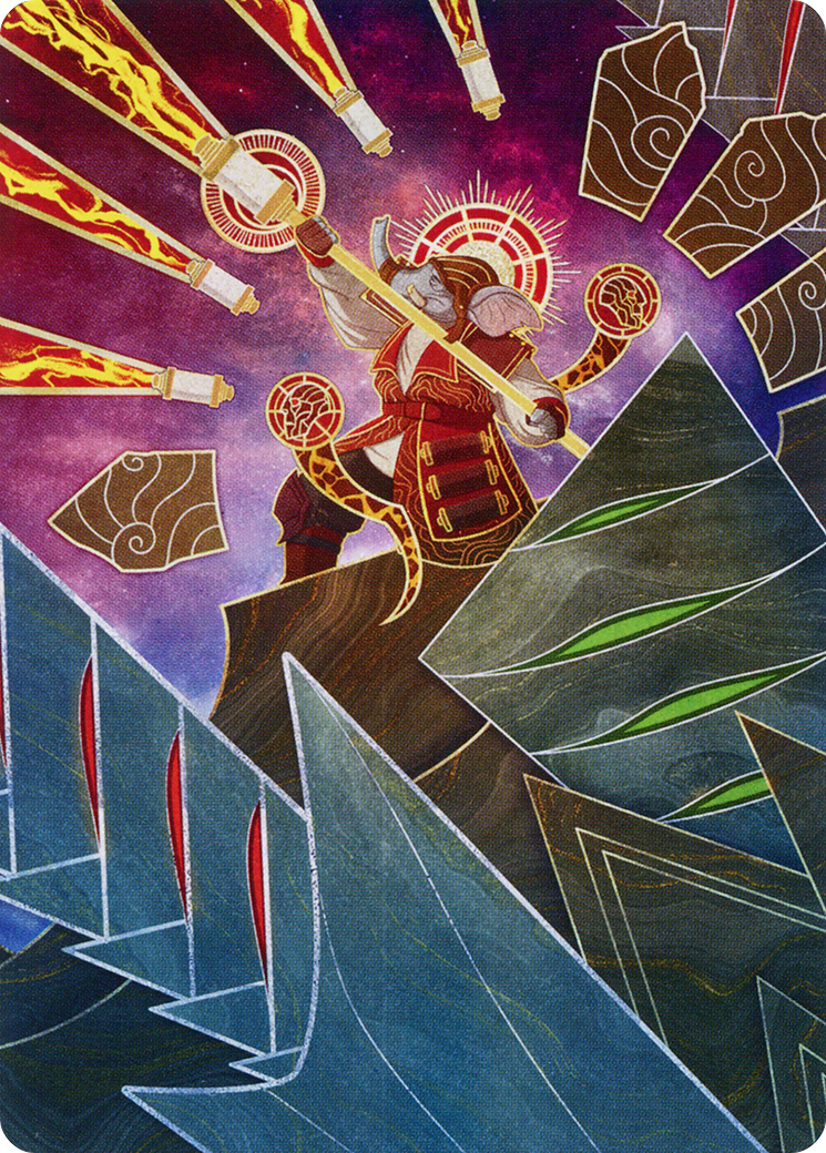 Image of Quintorius, Loremaster Art Card (63) [March of the Machine Art Series]