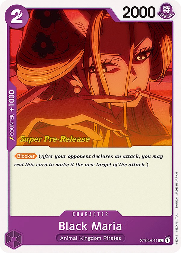 Image of Black Maria [Super Pre-Release Starter Deck: Animal Kingdom Pirates]