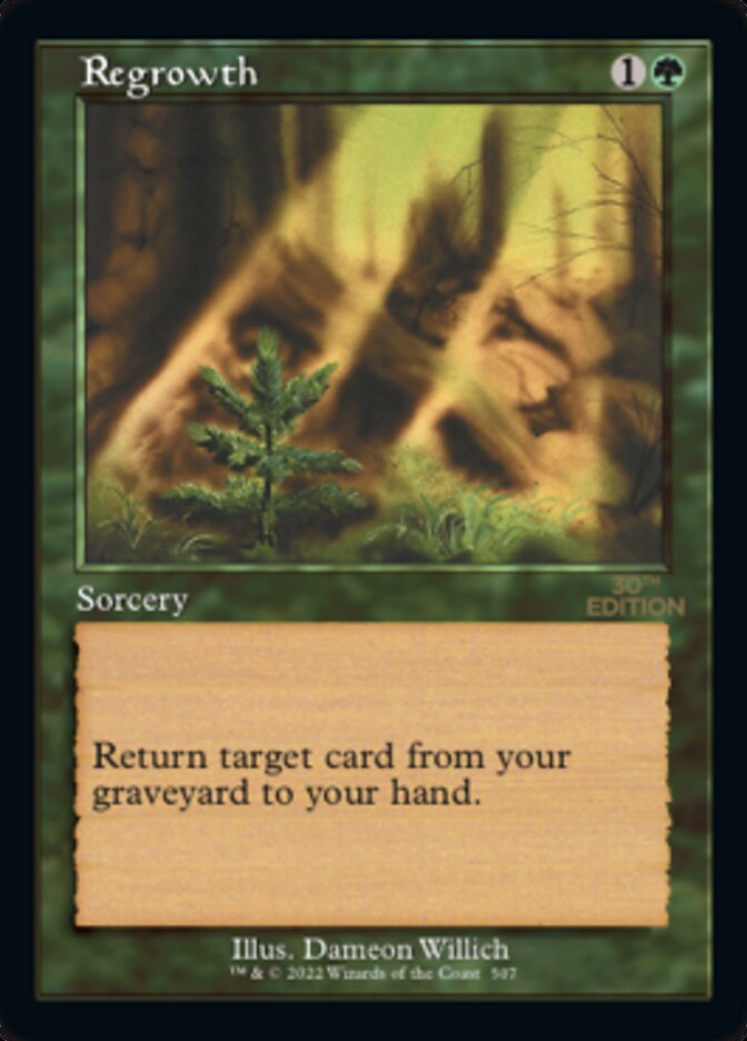 Image of Regrowth (Retro) [30th Anniversary Edition]