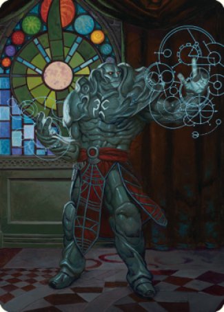 Image of Karn, Living Legacy Art Card 2 [Dominaria United Art Series]