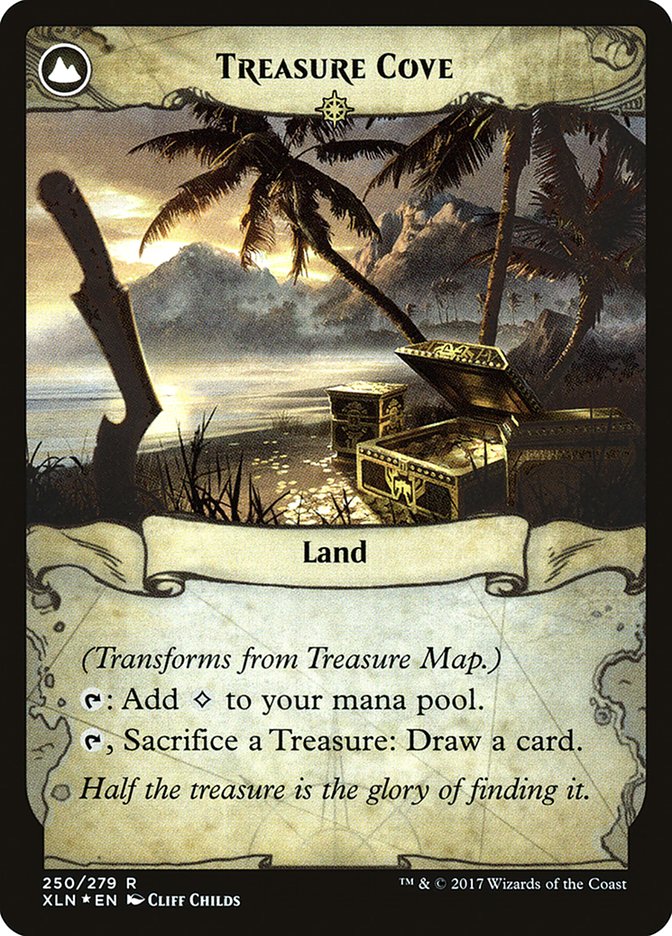 Image of Treasure Map // Treasure Cove [Ixalan Prerelease Promos]
