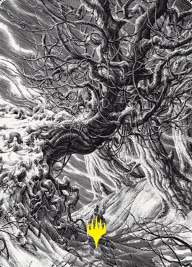 Image of Forest Art Card [Innistrad: Crimson Vow Art Series]