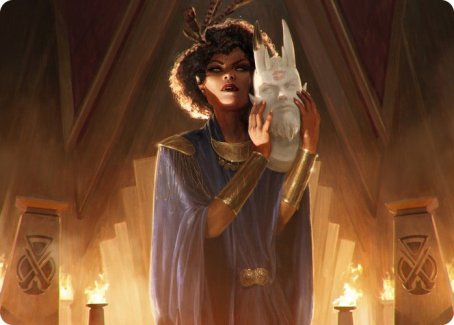 Image of Cormela, Glamour Thief Art Card [Streets of New Capenna Art Series]