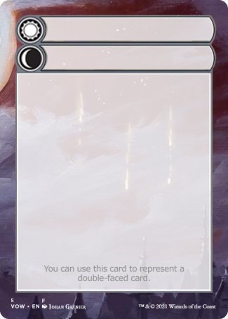 Image of Helper Card (5/9) [Innistrad: Crimson Vow Tokens]
