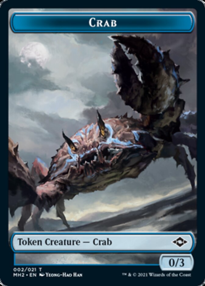 Image of Crab Token [Modern Horizons 2 Tokens]