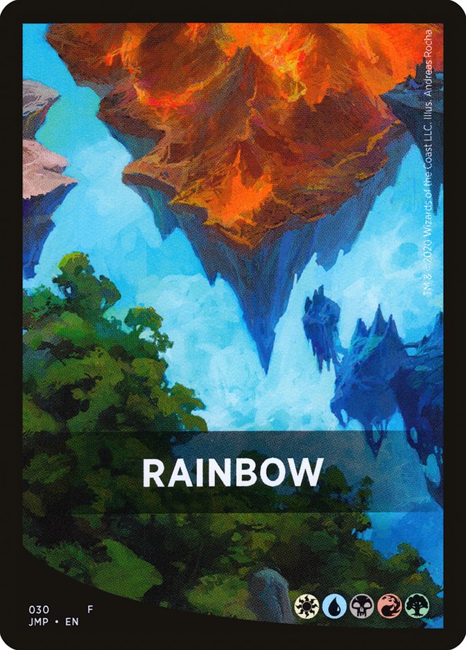 Image of Rainbow Theme Card [Jumpstart Front Cards]